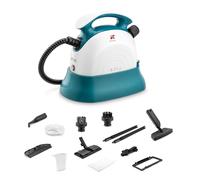 Di4 Limpiador a Vapor Brumo 1500W, 4 Bares de Presión, 1,1L de Capacidad, Autonomía 22 Minutos, 12 Accesorios para Limpieza y Desinfección sin Químicos