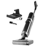 Di4 Velluto Doppio Fregona Eléctrica 2 en 1 Aspira, Friega y Seca, Motor Digital 200W, Autolimpieza, Sensor Inteligente de Suciedad, 30min Autonomía, Pantalla LED, Doble Depósito, Tracción Automática