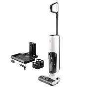 Di4 Velluto Fregona Eléctrica 2 en 1 Aspira y Friega, Motor Digital Brushless 220W, Autolimpieza, Sensor Inteligente de Suciedad, 40 min Autonomía, Pantalla LED, Doble Depósito, Tracción Automática