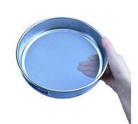 Dia 20cm De 10mesh a 200mesh Tamiz de prueba de cuerpo cromado de red de acero inoxidable Tamiz de prueba estándar Tamiz de laboratorio(200 mesh(0.075mm))