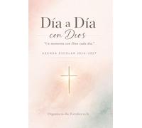 Dia a Dia con Dios: Agenda Cristiana, Portátil A6 con Santoral y Citas Bíblicas Diarias 12 Meses.