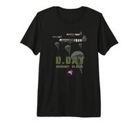 Día D invasión de Normandía británico Paras Camiseta Premium