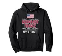 Día D Normandía Francia Omaha Beach Utah Beach Nunca Olvides Sudadera con Capucha