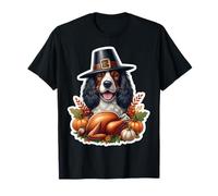Día de Acción de Gracias American Water Spaniel Dueño de Perro Mamá Papá Divertido Camiseta