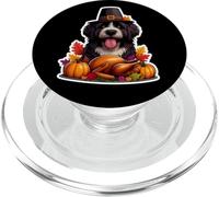 Día de Acción de Gracias Bouvier Des Flandres Dueño de Perro Mamá Papá Amante PopSockets PopGrip para MagSafe