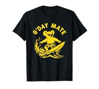 Día de Australia Koala Surfer Australian Surfing G'Day Mate Camiseta