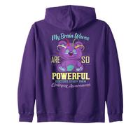 Día de concientización sobre la Epilepsia Luchador Sudadera con Capucha