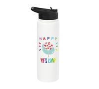 Día de Jesús para los niños pequeños Jesús de papá Stainless Steel Insulated Water Bottle
