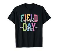 Día de Juego de Campo Deja Que comiencen los Juegos Maestro Estu Camiseta