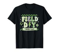 Día de Juego de Campo, Equipo Verde, Profesor, Estudiante, niños, día de Juego 2026 Camiseta