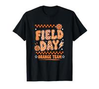Día de Juego de Campo Orange Team Teacher Student Kids 2026 Gameday Camiseta
