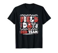Día de Juego de Campo Red Team Teacher Student Kids 2026 Gameday Camiseta
