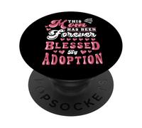 Día de la Adopción Mamá Siempre Feliz Mamá Adoptiva Mamá PopSockets PopGrip Adhesivo