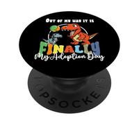 Día de la adopción por Fin una Familia adoptiva Un niño PopSockets PopGrip Adhesivo
