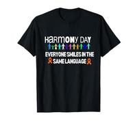 Día de la armonía Australia 2024 naranja 21 Marzo Escuela Niños Camiseta