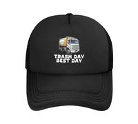 Día De La Basura Mejor Día Gestión De Residuos Basura Mujer Hombre Sombrero Resistente Gorras Hip Hop Ajustable Gorra De Béisbol para Golf Aire Libre Running