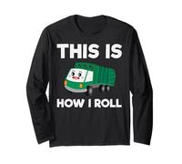 Día de la Basura Reciclaje camión de Basura niño niño niño Manga Larga