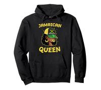 Día de la Independencia de Jamaica Bandera de Jamaica Reina Orgullo Mujer Sudadera con Capucha