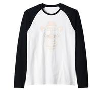 Día de la Independencia del Gato Vaquero Kawaii 4 de Julio Amante de los Animales Camiseta Manga Raglan