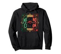 Día de la Independencia Mexicana Mexicano De Corazon Patriotic Sudadera con Capucha, Unisex para Adultos, Negro, S