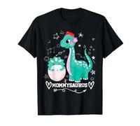 Día de la Madre Mommysaurus, Amante de los Dinosaurios Camiseta gráfica económica, Hombre, Negro, L