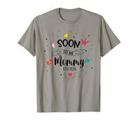Día de la Madre Soon to Be Mommy 2026 primera vez mamá embarazo Camiseta