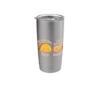 Día de la Madre Tacco Taquito Solo Un Niño Que Ama A Su Mamá Vaso térmico de acero inoxidable de doble pared