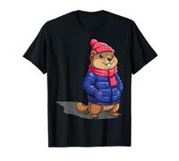 Día de la Marmota Sombra Divertido Día de la Marmota Cumpleaños Camiseta