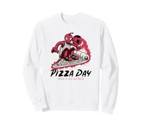 Día de la Pizza - La Pizza es Todo lo Que Necesitamos (Divertido gráfico alienígena) Sudadera