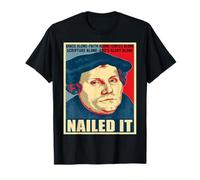 Día de la Reforma Protestante Martín Lutero Luterano Camiseta