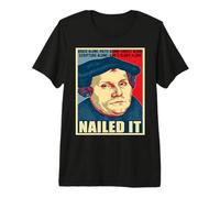 Día de la Reforma Protestante Martín Lutero Luterano Camiseta Premium