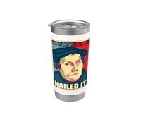 Día de la Reforma Protestante Martín Lutero Luterano Vaso térmico de acero inoxidable de doble pared