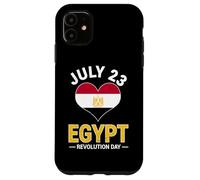 Día de la Revolución Egipto 23 de Julio Orgullo Egipcio Carcasa para iPhone 11