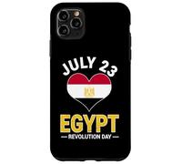 Día de la Revolución Egipto 23 de Julio Orgullo Egipcio Carcasa para iPhone 11 Pro MAX