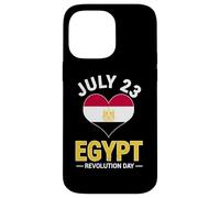 Día de la Revolución Egipto 23 de Julio Orgullo Egipcio Carcasa para iPhone 14 Pro MAX