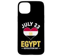 Día de la Revolución Egipto 23 de Julio Orgullo Egipcio Carcasa para iPhone 15 Plus