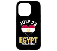 Día de la Revolución Egipto 23 de Julio Orgullo Egipcio Carcasa para iPhone 15 Pro