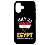 Día de la Revolución Egipto 23 de Julio Orgullo Egipcio Carcasa para iPhone 16