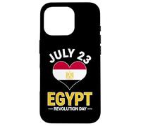 Día de la Revolución Egipto 23 de Julio Orgullo Egipcio Carcasa para iPhone 16 Pro