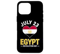 Día de la Revolución Egipto 23 de Julio Orgullo Egipcio Carcasa para iPhone 16 Pro MAX