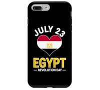Día de la Revolución Egipto 23 de Julio Orgullo Egipcio Carcasa para iPhone 7 Plus/8 Plus