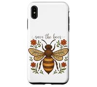 Día de la Tierra de Honey Bee Save The Bees Carcasa para iPhone XS MAX