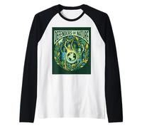 Día de la Tierra Defensores de los Amantes de la Naturaleza Hombres Mujeres Adolescentes Niños Camiseta Manga Raglan