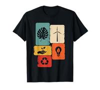 Día de la Tierra Ecología Reciclaje Cambio Climático Camiseta