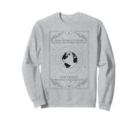Día de la Tierra Prometo Lealtad A La Tierra Un Planeta Sudadera