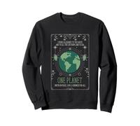 Día de la Tierra Prometo Lealtad A La Tierra Un Planeta Sudadera