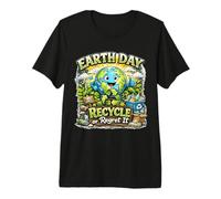 Día de la Tierra Reciclar O Arrepentirlo Divertido Eco Planet Camiseta Premium