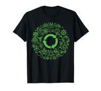 Día de la Tierra Salva Nuestro Planeta Reciclar Ambient Camiseta