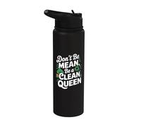 Día de la Tierra sobre el Cambio Climático - No seas una reina limpia Stainless Steel Insulated Water Bottle