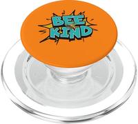 Día de la Unidad contra el acoso de Bee Kind Bee Kind Orange PopSockets PopGrip para MagSafe